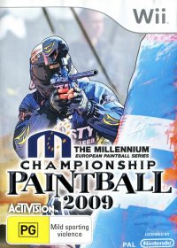 Championship Paintball 2009 PAL Wii PAL box art
